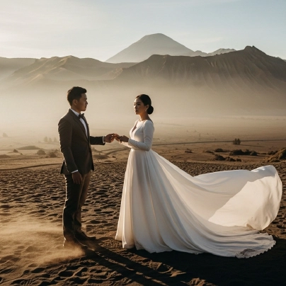 Bromo Pre-Wedding Photography Concept